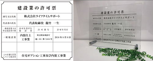 建築許可票