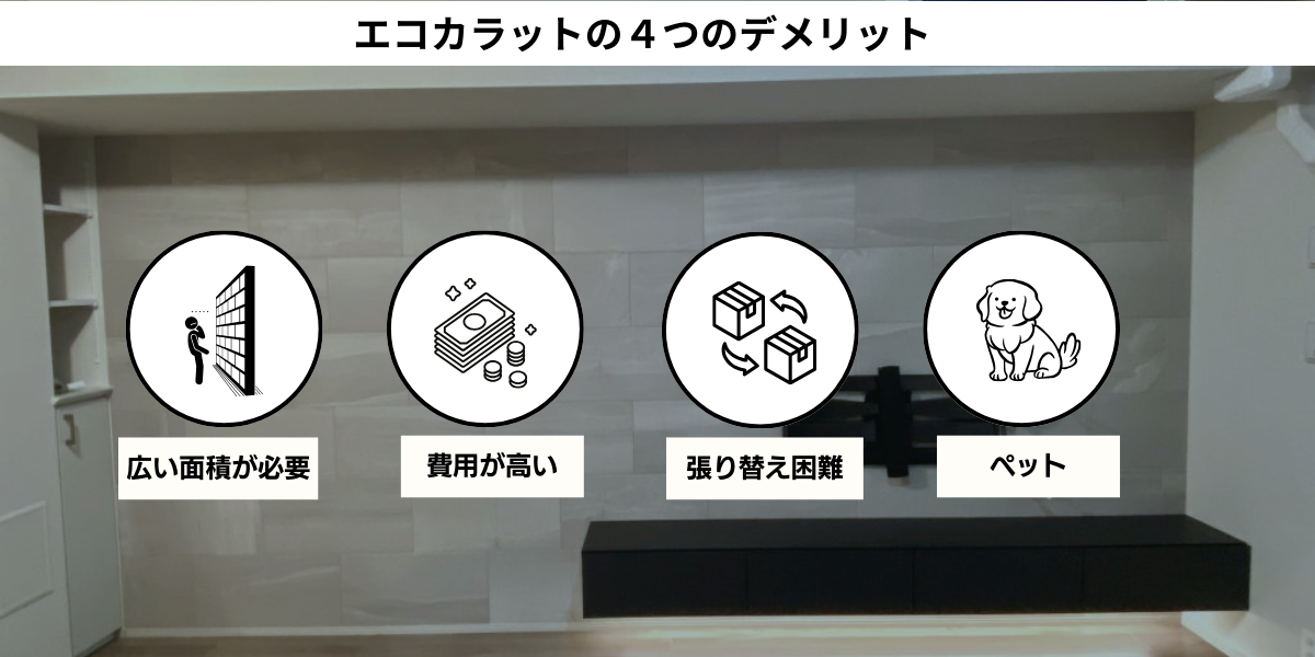 エコカラットのデメリット